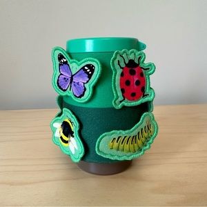 Lovevery Fuzzy Bug Shrub from the Pioneer Play Kit Months 16, 17, 18